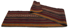 Load image into Gallery viewer, 160x30 CM Antico Kilim Autentico Originale Fatto a Mano Facile da Pulire Stile Tribali - Reversibile
