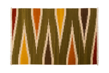 Load image into Gallery viewer, Autentico Kilim autentico Cotone Indiano Cm 170x110 - GalleriaFarah
