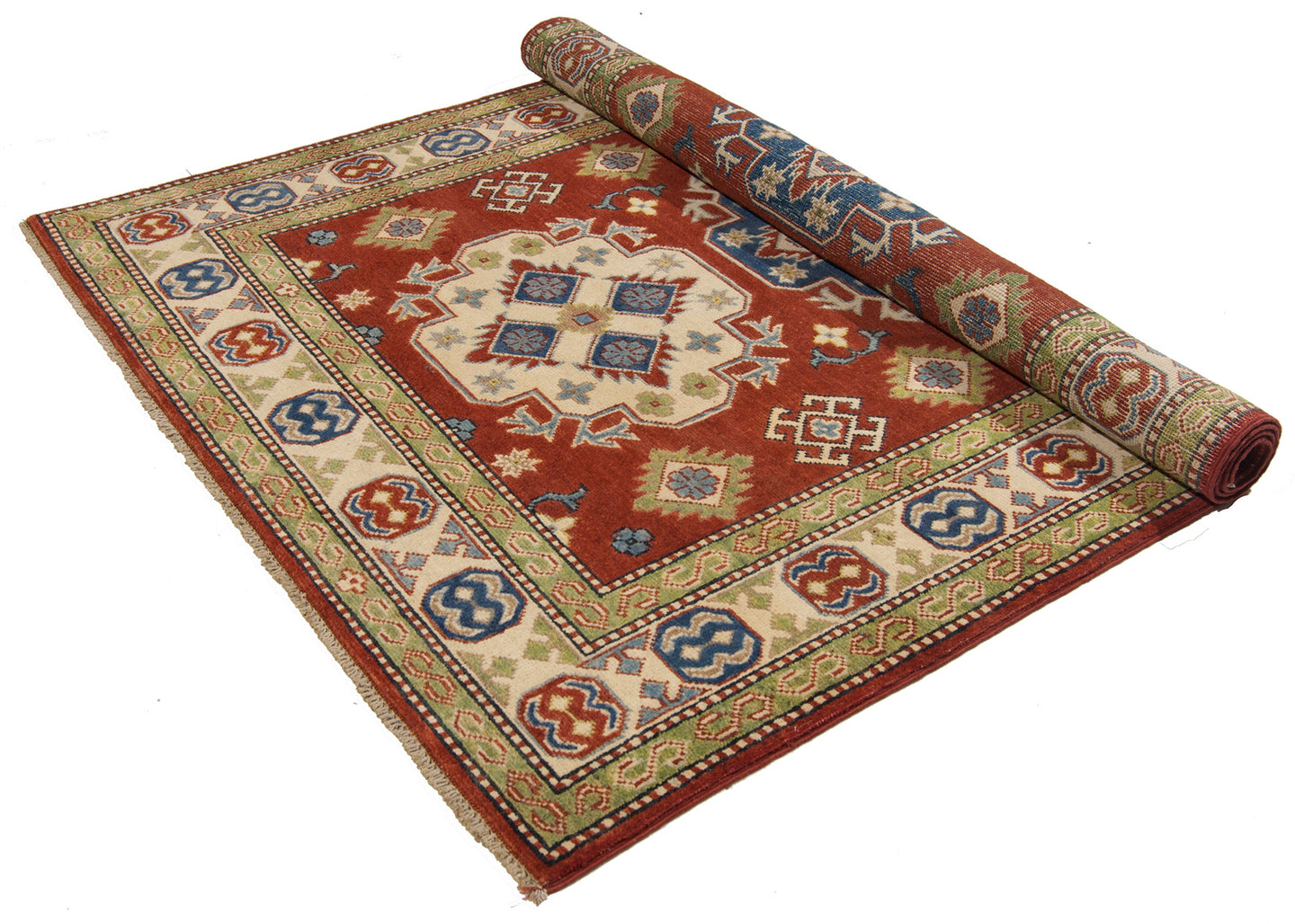 Hand knotted carpet Ghazni / Uzbek / Kazak - 354x271 CM