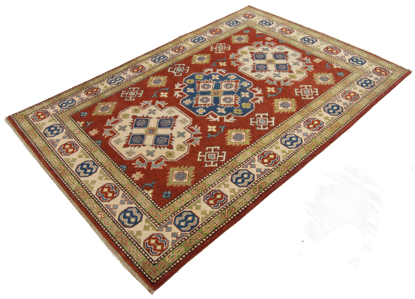 Hand knotted carpet Ghazni / Uzbek / Kazak - 354x271 CM