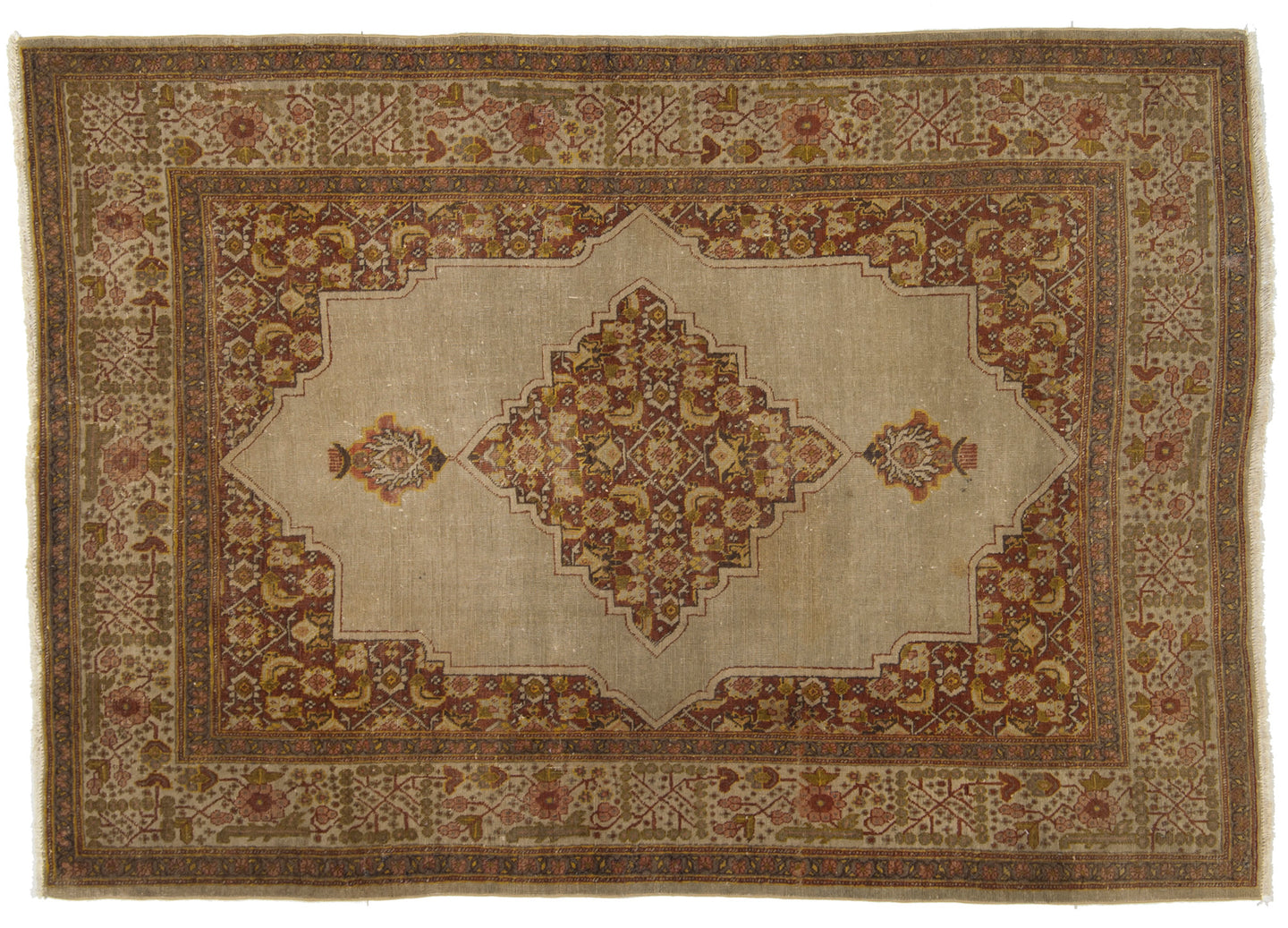 175x120 CM Authentic original hand knotted carpet 