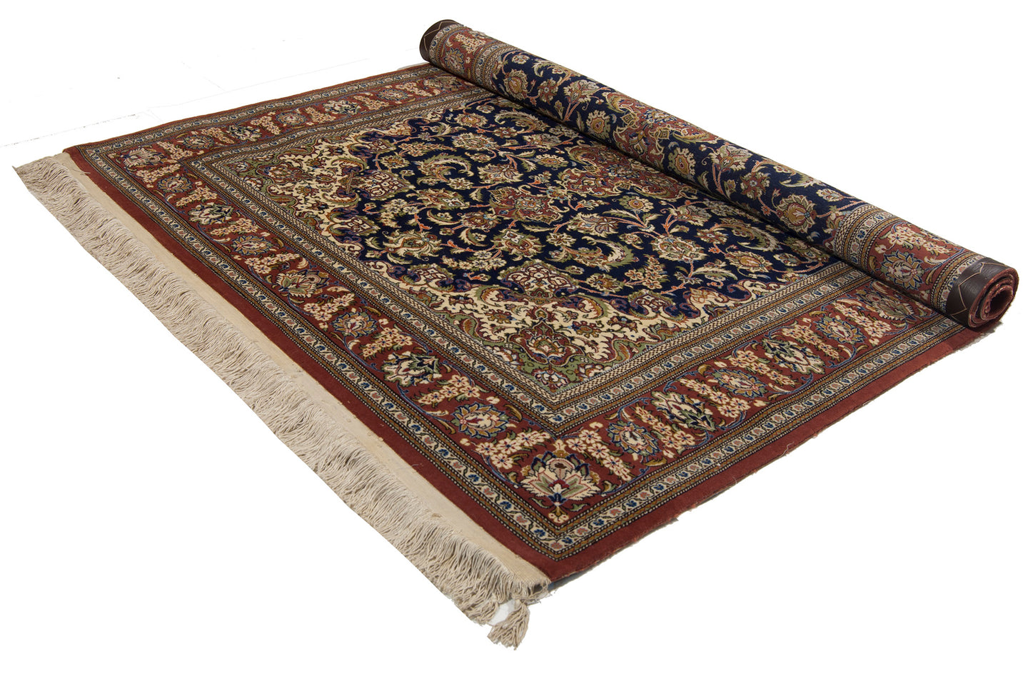 190x138 cm ORIGINALE HAND MADE CARPET Tapis Teppich Alfombra