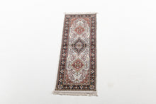 Lade das Bild in den Galerie-Viewer, 185x60 CM Tappeto Carpet Tapis Teppich Alfombra Rug Kashmir (Hand Made)

