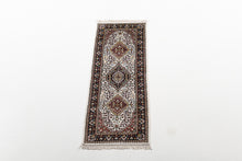 Lade das Bild in den Galerie-Viewer, 185x60 CM Tappeto Carpet Tapis Teppich Alfombra Rug Kashmir (Hand Made)
