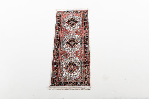 185x60 CM Tappeto Carpet Tapis Teppich Alfombra Rug Kashmir (Hand Made)