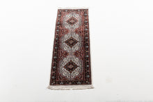 Carica l'immagine nel visualizzatore di Gallery, 185x60 CM Tappeto Carpet Tapis Teppich Alfombra Rug Kashmir (Hand Made)
