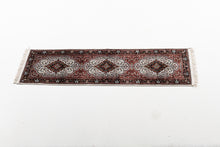 Carica l'immagine nel visualizzatore di Gallery, 185x60 CM Tappeto Carpet Tapis Teppich Alfombra Rug Kashmir (Hand Made)
