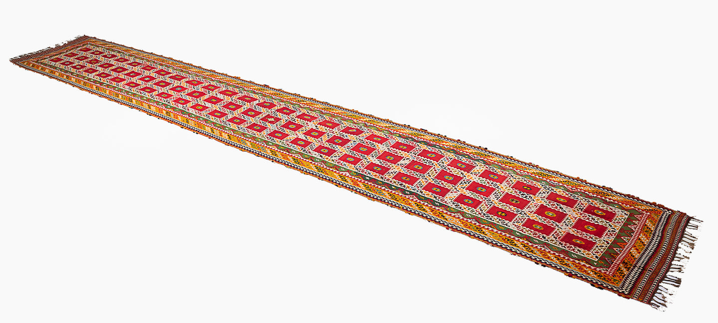 Tappeto Carpet Tapis Teppich Alfombra Rug Tapiet 950x150 CM (Hand Made)