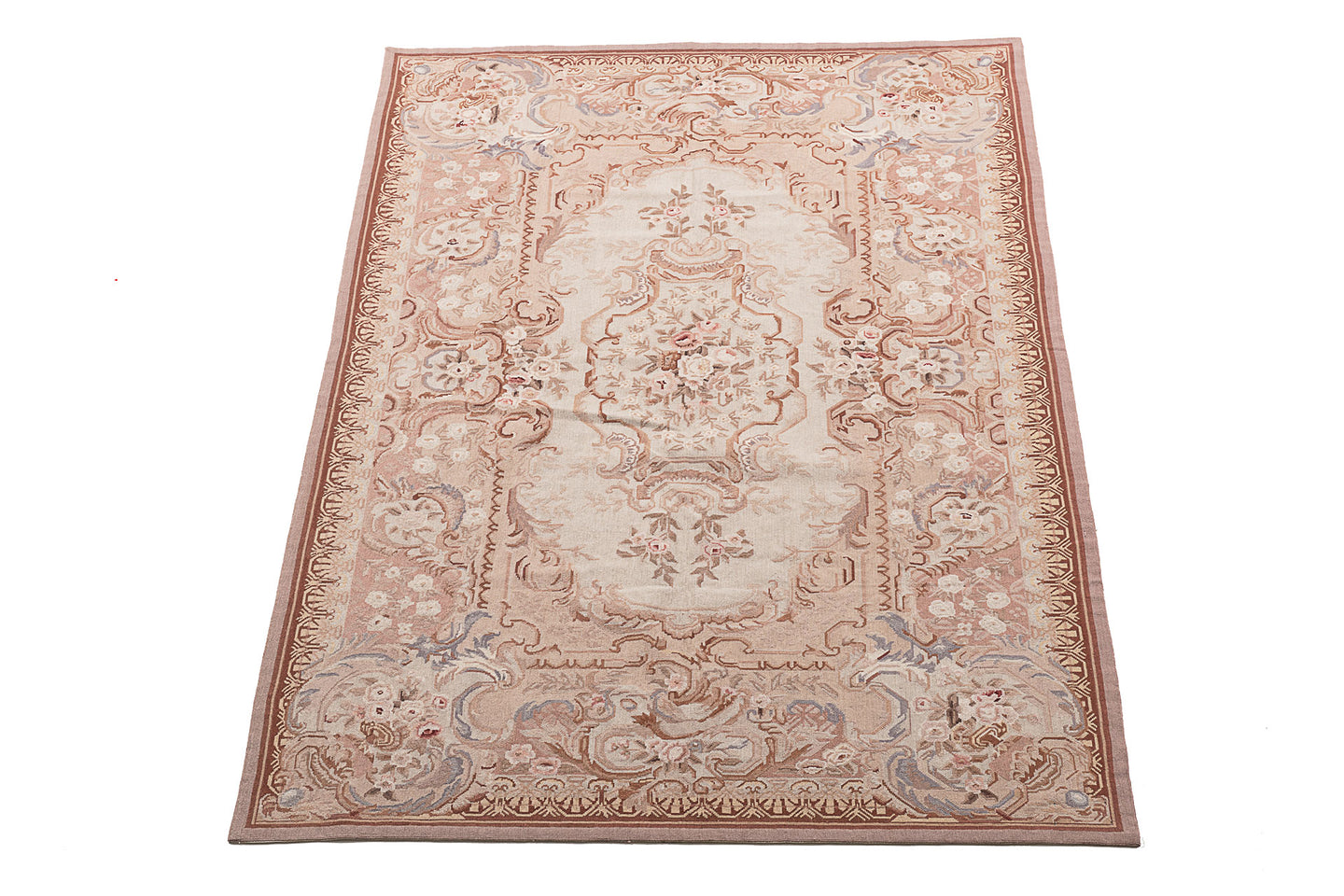 Needle point Classic Floral French Style 245x150 CM Drawing Aubusson (Galleria Farah1970)