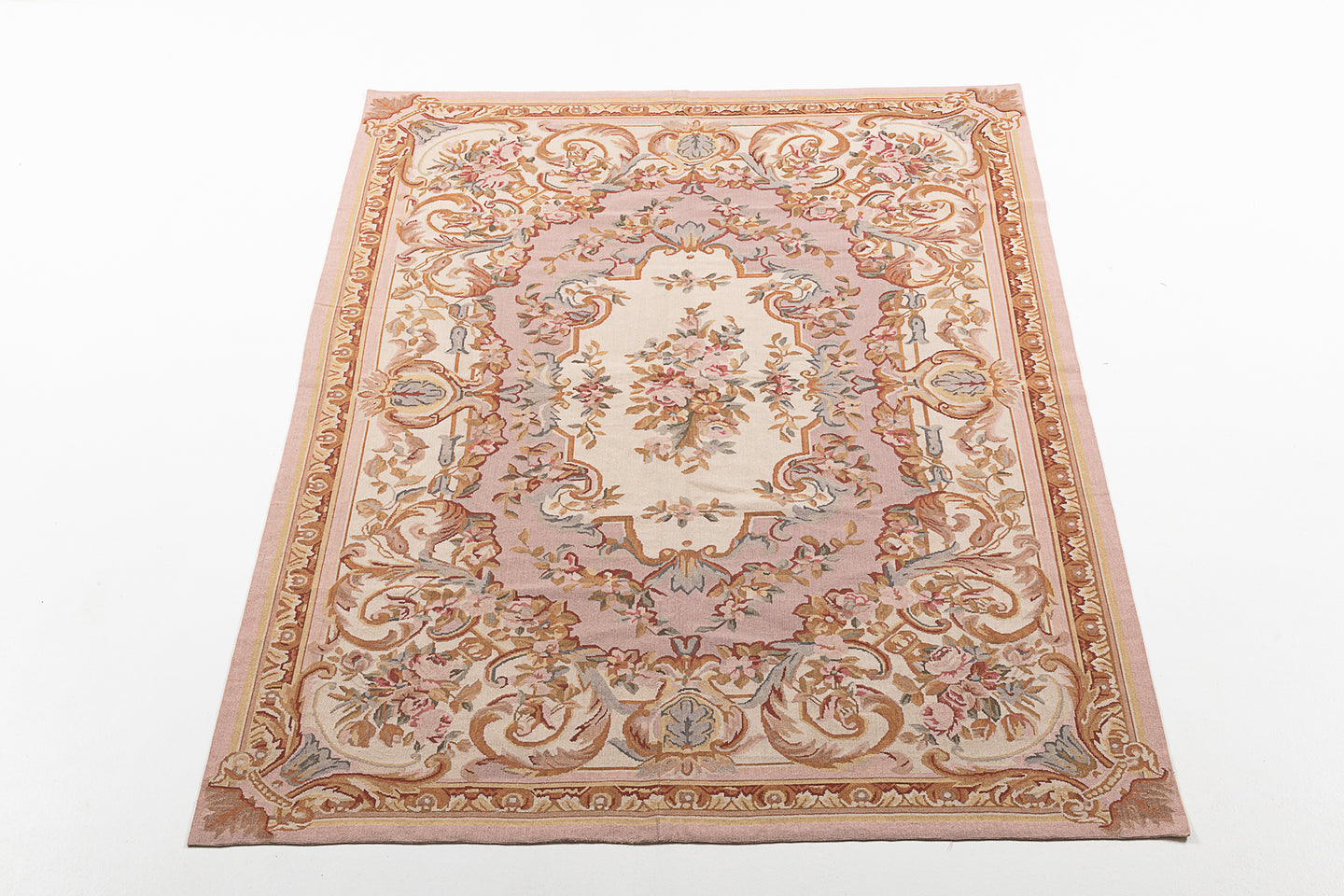 Needle point Classic Floral French Style 280x190 CM Drawing Aubusson (Galleria Farah1970)