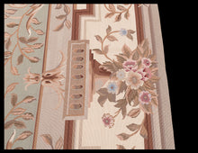 Load image into Gallery viewer, 550x362 cm Needle point Classico Floreale Stile Francese Disegno Aubusson (Galleria Farah1970)
