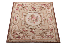 Load image into Gallery viewer, Needle point Classic Floral French Style 185x123 CM Drawing Aubusson (Galleria Farah1970)

