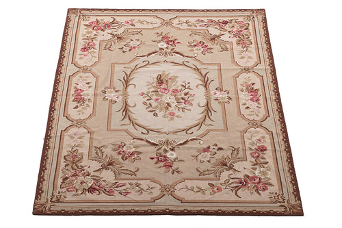 Needle point Classic Floral French Style 272x183 CM Drawing Aubusson (Galleria Farah1970)