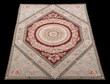 Lade das Bild in den Galerie-Viewer, Needle point Classic Floral French Style 245x155 CM Drawing Aubusson (Galleria Farah1970)

