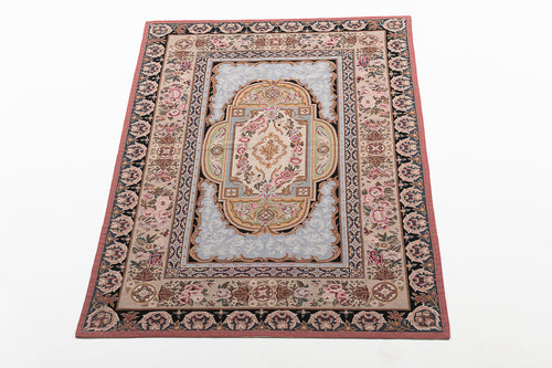 Needle point Classic Floral French Style Drawing 241x150 CM Aubusson (Galleria Farah1970)