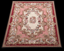 Carica l&#39;immagine nel visualizzatore di Gallery, Needle point Classic Floral French Style Drawing 245x167 CM Aubusson (Galleria Farah1970)
