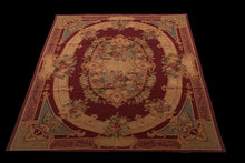 Lade das Bild in den Galerie-Viewer, Needle point Classic Floral French Style Drawing 358x262 CM Aubusson (Galleria Farah1970)
