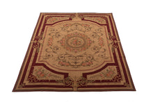 Load image into Gallery viewer, Needle point Classic Floral French Style Drawing 362x266 CM Aubusson (Galleria Farah1970)
