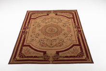 Load image into Gallery viewer, Needle point Classic Floral French Style Drawing 362x266 CM Aubusson (Galleria Farah1970)
