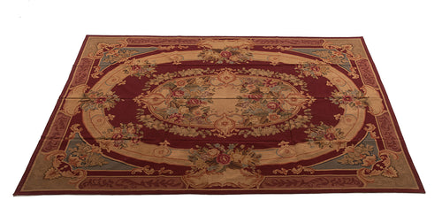 Needle point Classic Floral French Style Drawing 275x180 CM Aubusson (Galleria Farah1970)