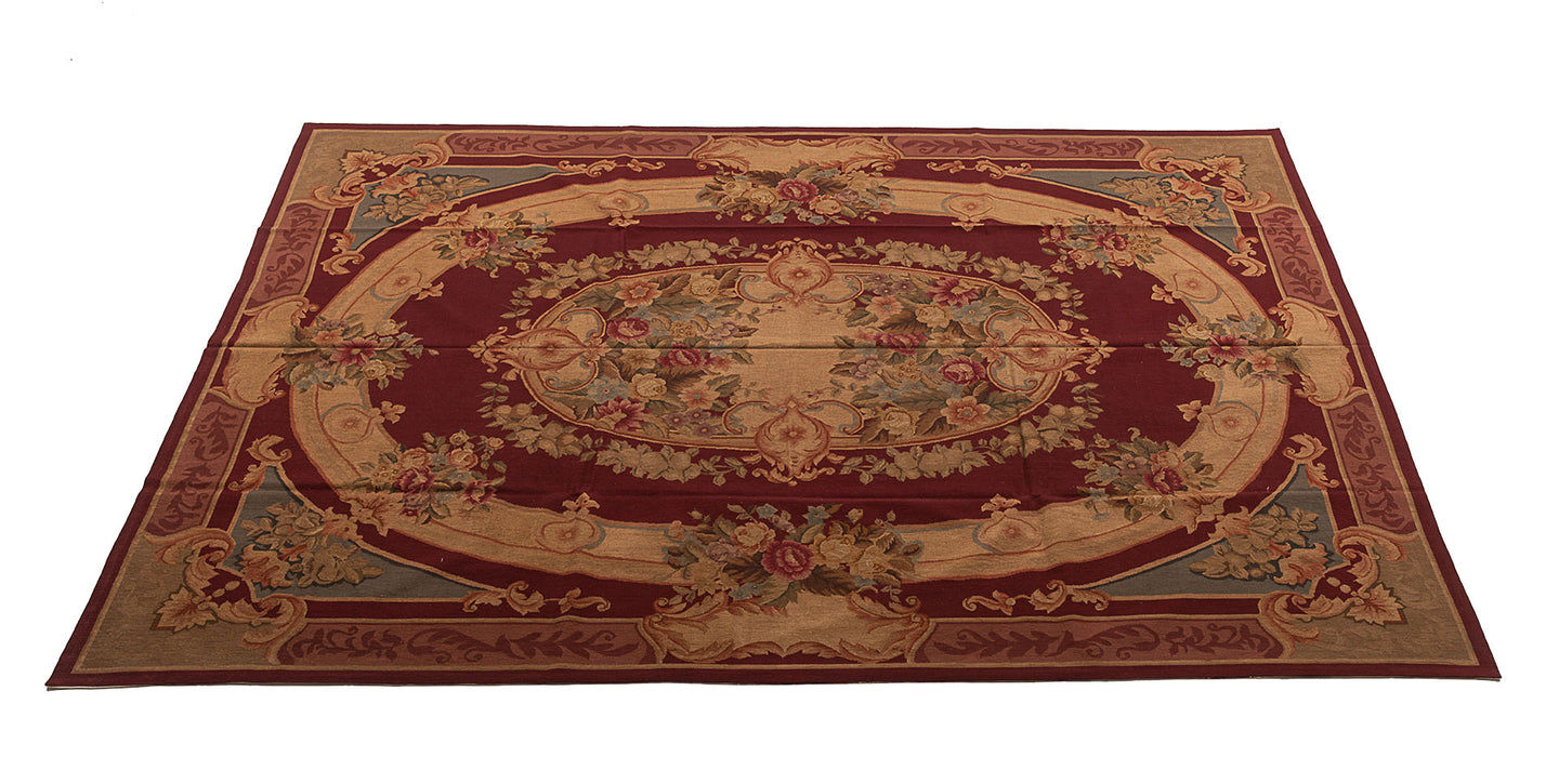 Needle point Classic Floral French Style Drawing 275x180 CM Aubusson (Galleria Farah1970)
