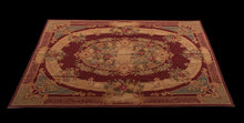 Carica l&#39;immagine nel visualizzatore di Gallery, Needle point Classic Floral French Style Drawing 275x180 CM Aubusson (Galleria Farah1970)
