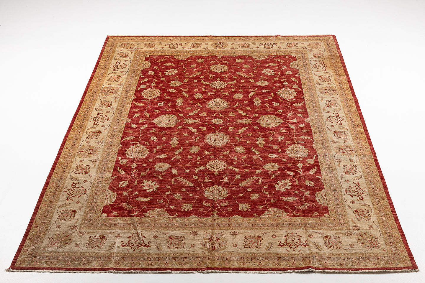 Tappeto AFGANISTAN Pakistan 390x293 CM Carpet Tapis Teppich Alfombra Rug (Hand Made) 