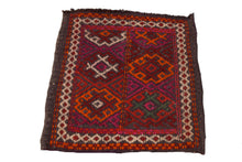 Load image into Gallery viewer, Authentic original hand knotted Kilim / kelem / Cicim 50x42 CM
