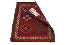 Carica l'immagine nel visualizzatore di Gallery, Authentic original hand knotted Kilim / kelem / Cicim 50x42 CM
