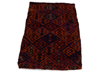 Carica l'immagine nel visualizzatore di Gallery, Cicim Kilim autentik Hand Made Measure CM 57x40
