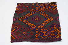 Carica l'immagine nel visualizzatore di Gallery, Original  Hand Made Rustic Kilim / Cicim CM 65x60
