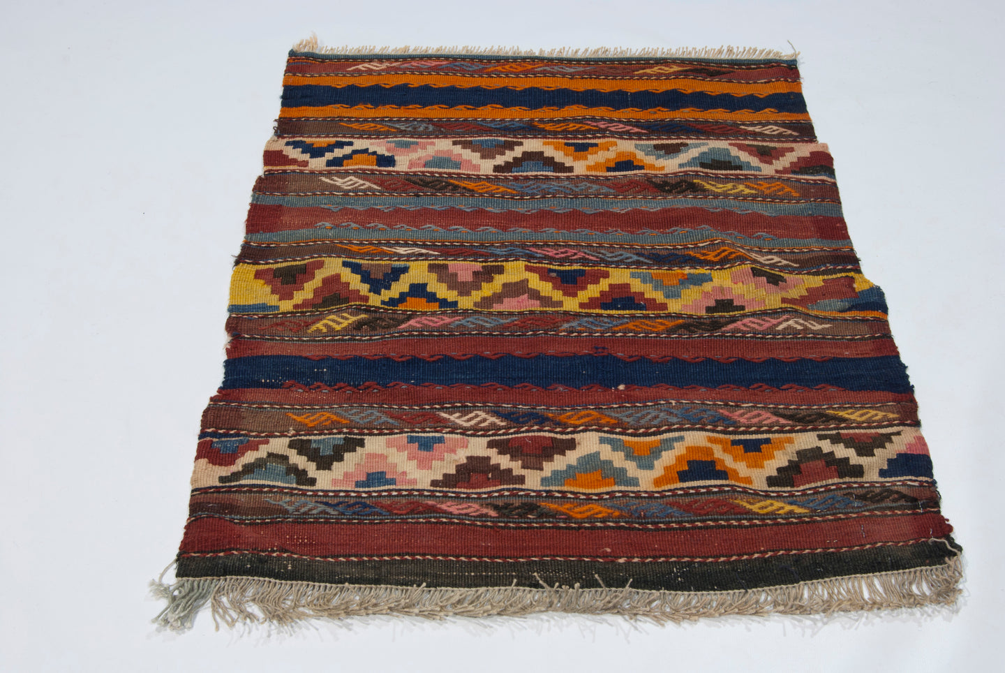 Original Hand Made Rustic Kilim / Cicim CM 80x65