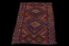 Load image into Gallery viewer, Authentic original hand knotted Kilim / kelem / Cicim 77x55 CM
