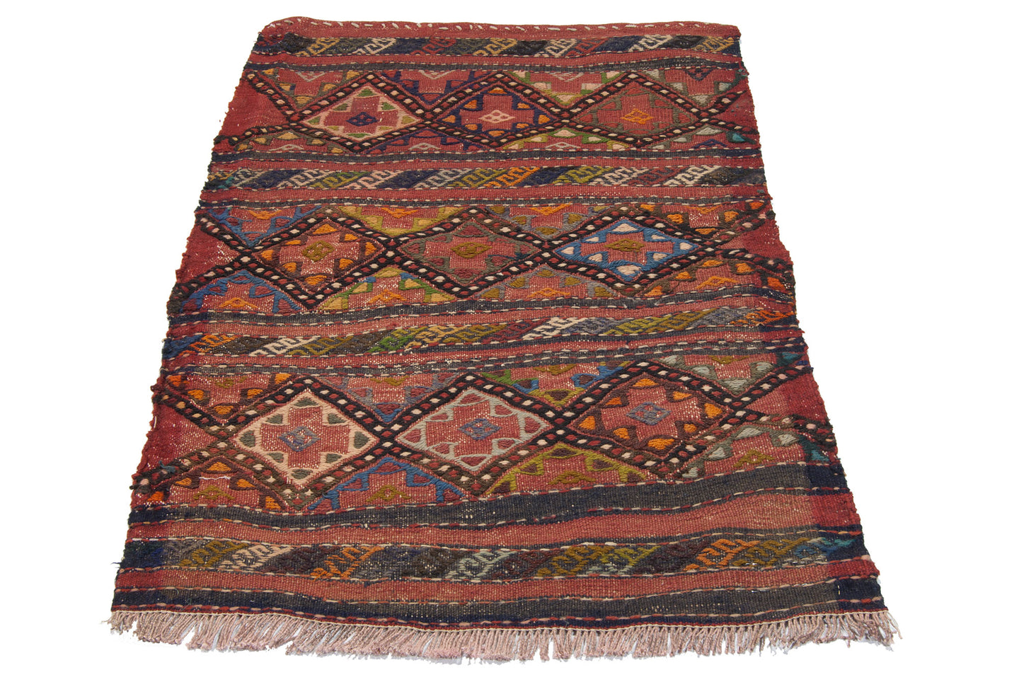 Original Hand Made Rustic Kilim / Cicim CM 100x75