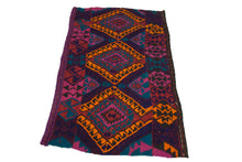 Carica l'immagine nel visualizzatore di Gallery, Original Authentic Hand Made Rustic Kilim / Cicim 132x70 CM
