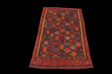 Carica l'immagine nel visualizzatore di Gallery, 130x82 CM Autentio kilim originale fatto a mano Stile classico - Facile da pulire

