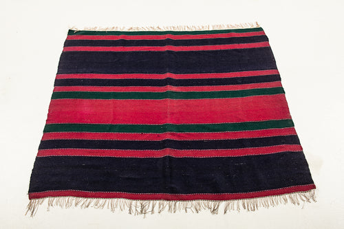 Original Authentic Hand Made Rustic Kilim / Cicim 135x115 CM