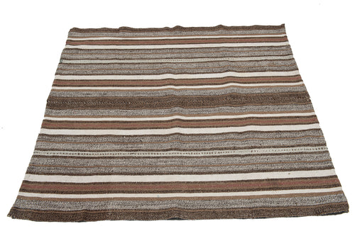 Original Authentic Hand Made Rustic Kilim / Cicim 135x125 CM