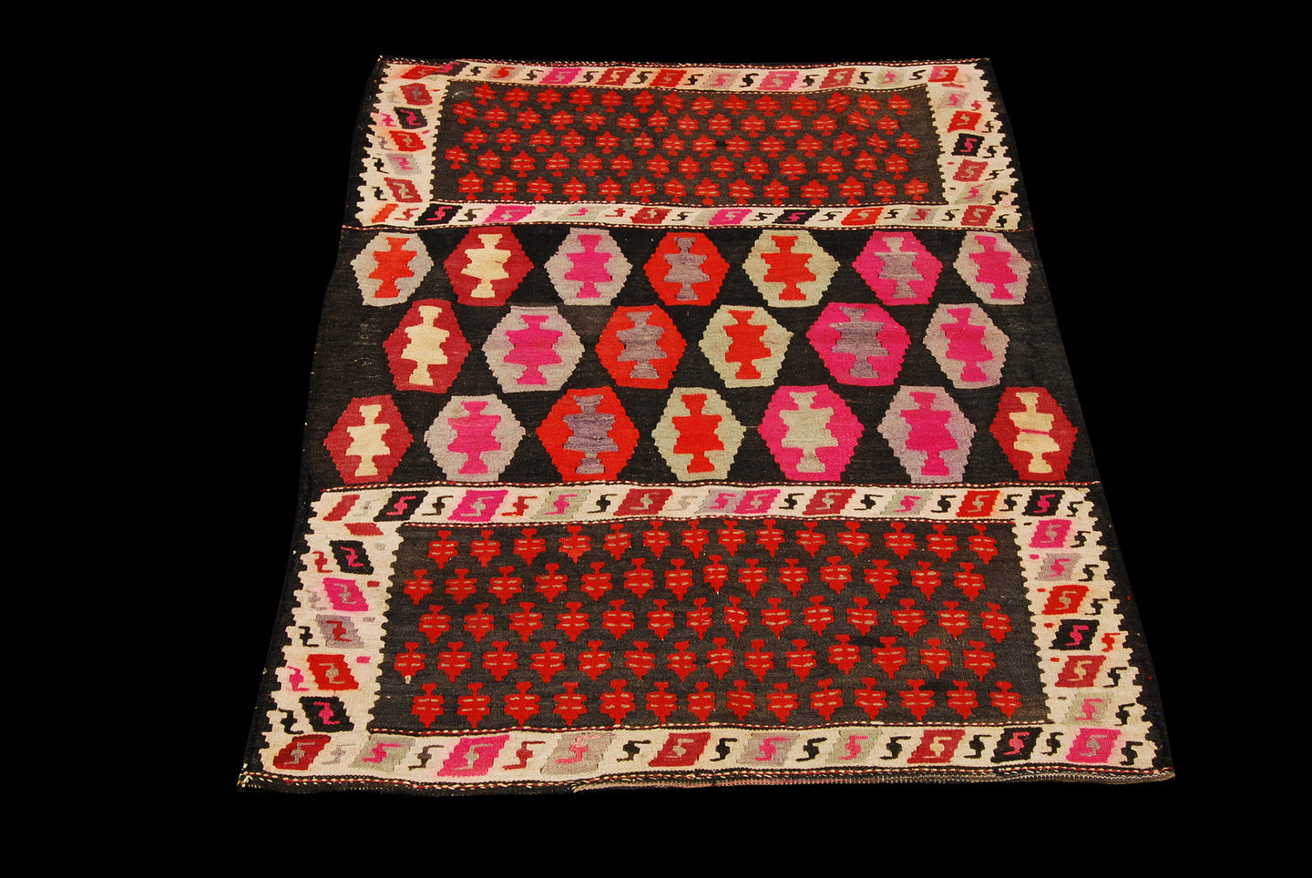 Original Hand Made Rustic Kilim / Cicim 115x100 CM