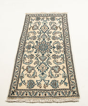 Carica l'immagine nel visualizzatore di Gallery, Authentic original hand knotted carpet 140x66 CM
