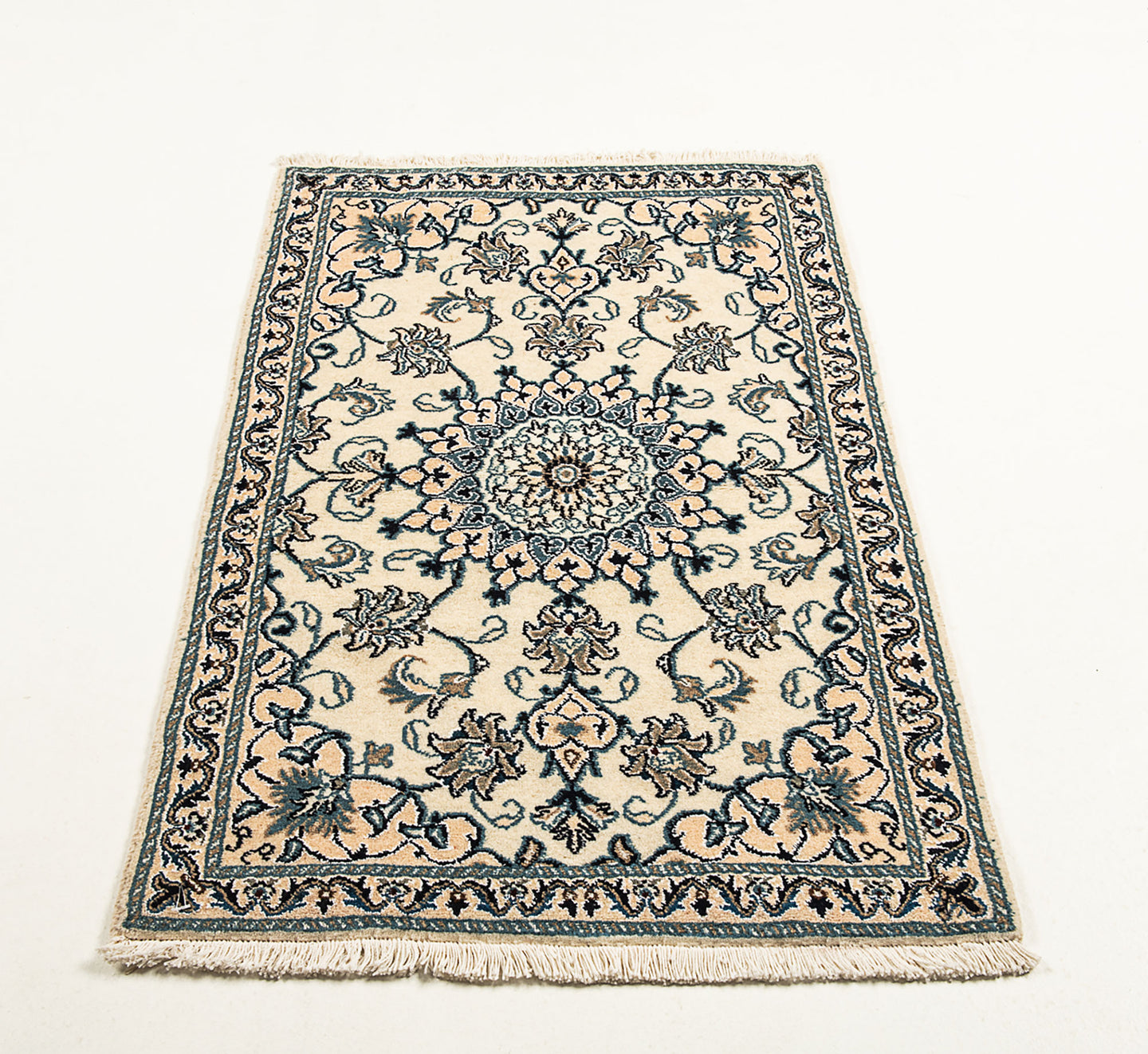 Authentic original hand knotted carpet 140x90 CM
