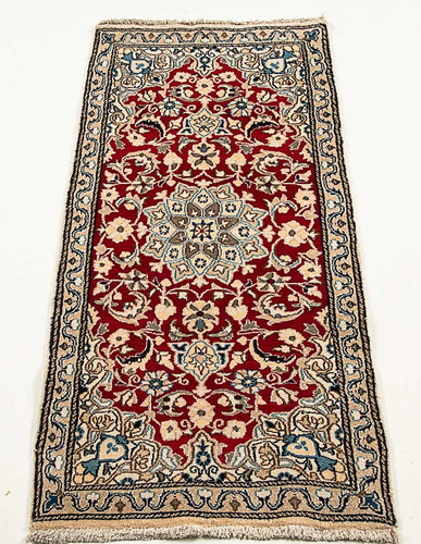 Authentic original hand knotted carpet 145x67 CM
