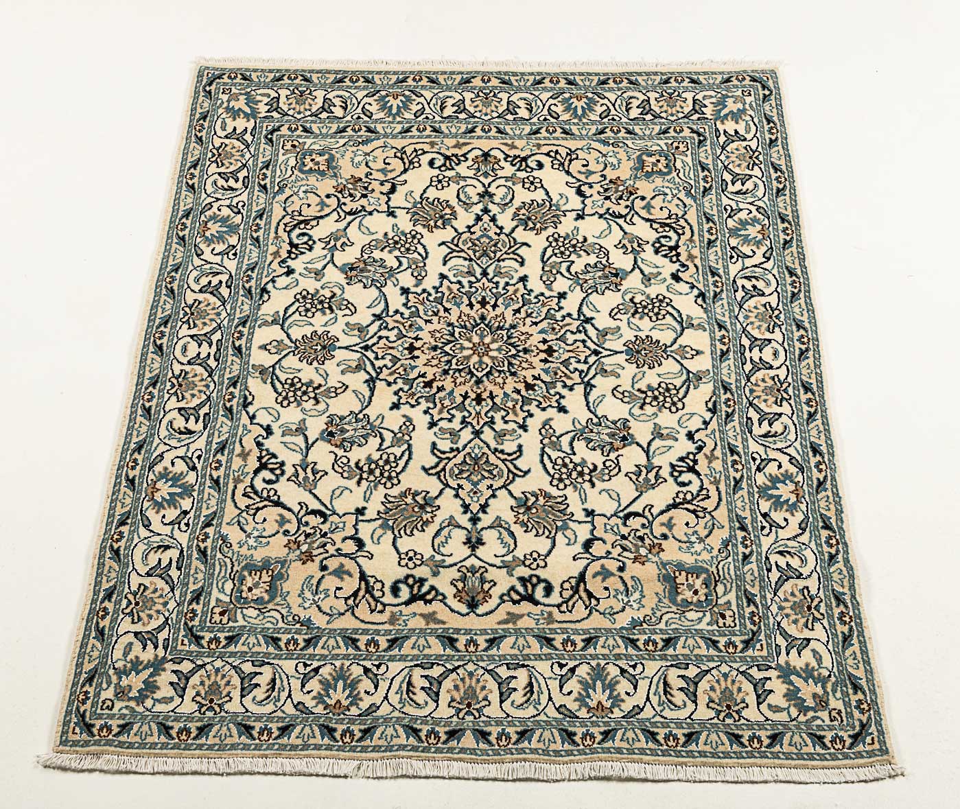 Authentic original hand knotted carpet 215x160 CM