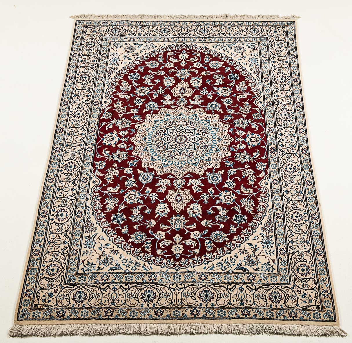 Authentic original hand knotted carpet 257x160 CM