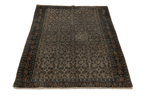 135x100 Cm Antico Tappeto Malayer Vintage