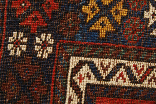 Authentic original hand knotted carpet 190x105 CM