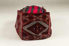 Load image into Gallery viewer, Authentic original hand knotted carpet 115x58x58 CM
