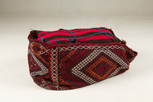 Load image into Gallery viewer, Authentic original hand knotted carpet 115x58x58 CM
