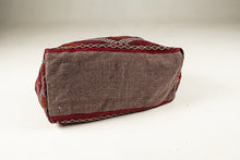 Load image into Gallery viewer, Authentic original hand knotted carpet 115x58x58 CM
