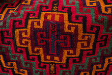 Load image into Gallery viewer, Authentic original hand knotted carpet 125x56x77 CM
